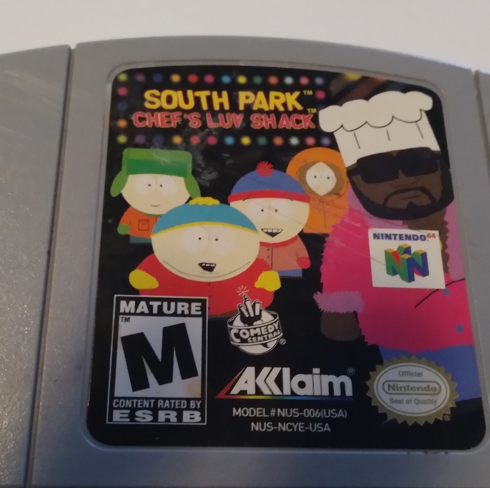 South Park Chefs luv snack TESTED authentic.